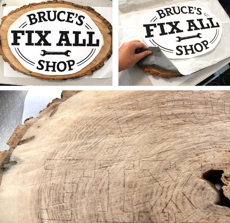 How to Wood Burn a Sign Abundance of Everything