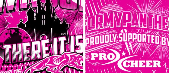 Ultimate Canadian Cheer worlds 2016 t-shirt close up